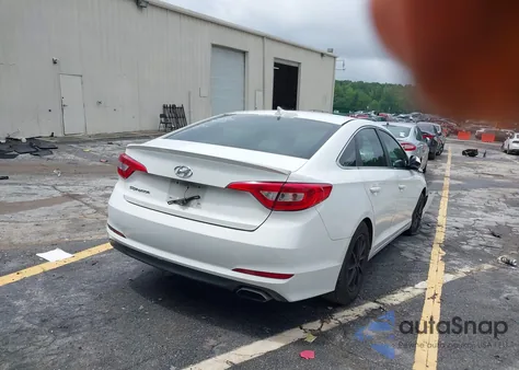 2015 Hyundai Sonata Se from USA, damaged, VIN 5NPE24AF3FH002573